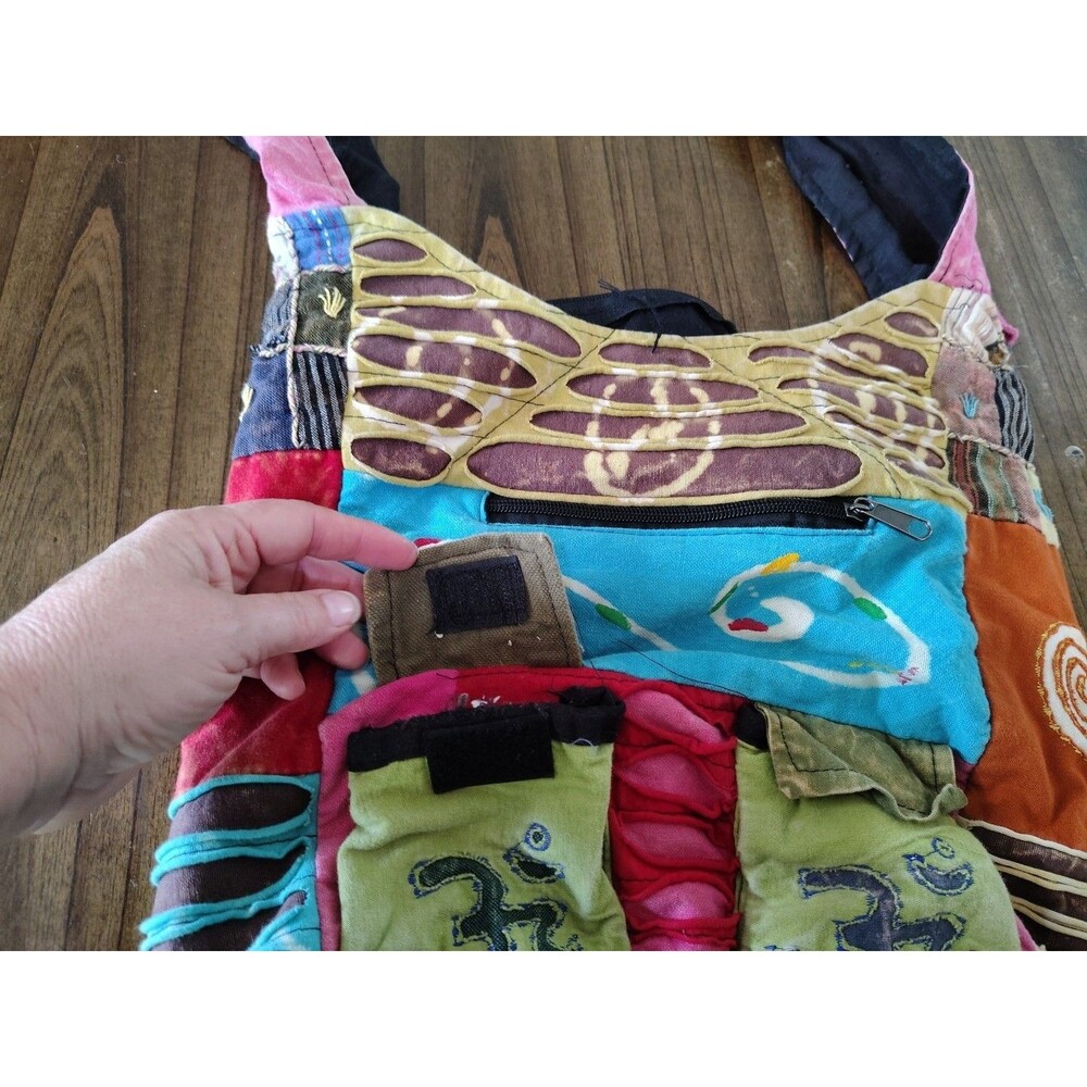 Rising International Boho Patchwork Distressed Ho… - image 4